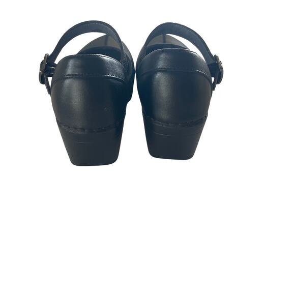 Dansko Black Leather Mary Jane Work Nursing Shoes size EU 37 - Picture 6 of 12